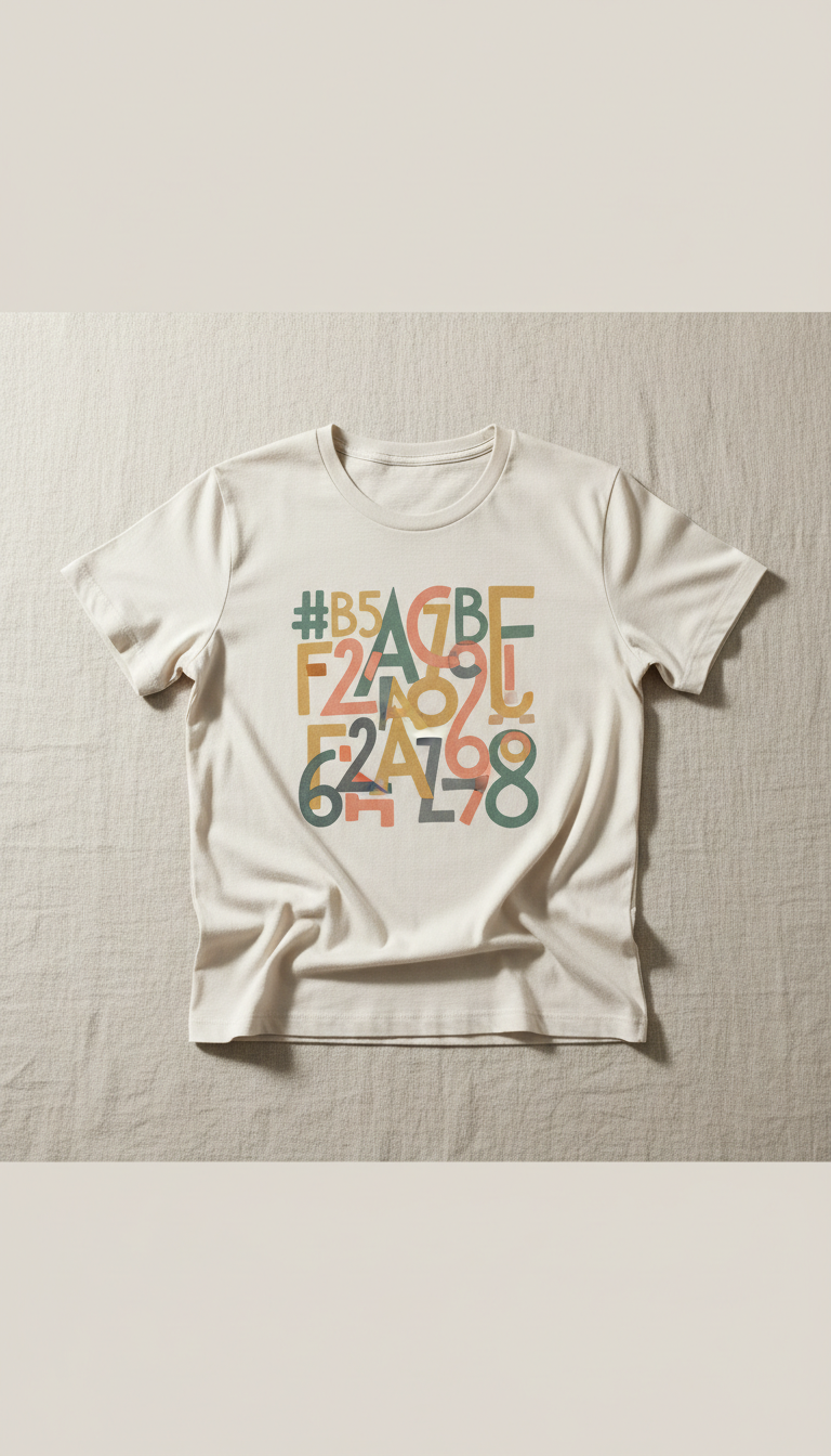 Forgive typography cotton tee
